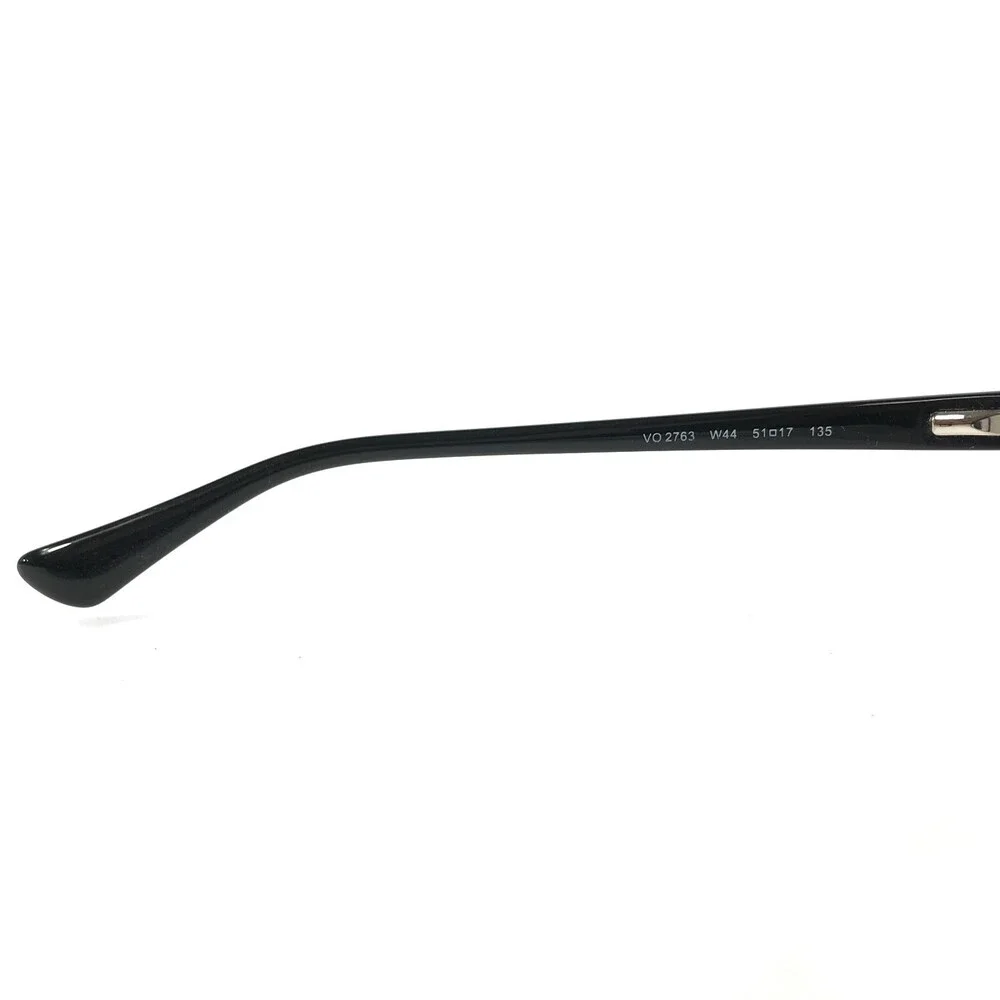 Vogue Eyeglasses Frames VO2763 W44 Shiny Black Cat Eye Full Rim 51-17-135